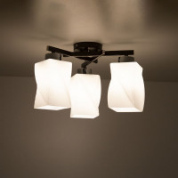 Потолочная люстра Citilux Гранада Венге Хром CL135131