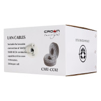 Сетевой кабель Crown cmu-cc02 gray CM000003671