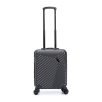 Чемодан Torber Lama, черный, ABS-пластик, 38x21x55 см, 37 л T1919S-Black