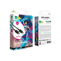 Дата-кабель More Choice Smart USB 3.0A PD 60W быстрая зарядка для Type-C Type-C TPE 1м K71Sa Black