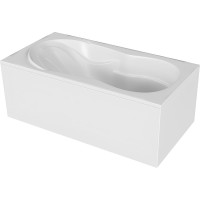 Акриловая ванна 1Marka TAORMINA 180x90 мм прямоугольная белая 01та1890