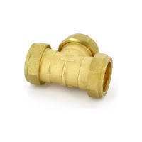 Тройник обжимной Tiemme 35х35х35 1100093