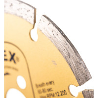 Диск алмазный отрезной сегментный Rodex стандартный 125х1.9х22.2 мм Bull RRA125