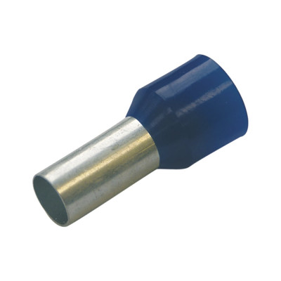 Конечная изолированная гильза HAUPA 50/20 цвет синий упаковка 50 шт. 270842