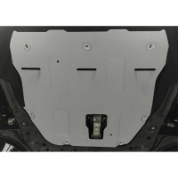 Защита картера и КПП Rival для Hyundai Sonata VIII DN8 2019-н.в., 333.2383.1