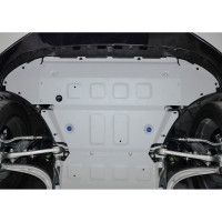 Защита радиатора и картера Rival для Volkswagen Touareg III V - 2.0TSI 249 л.с. 333.5870.1