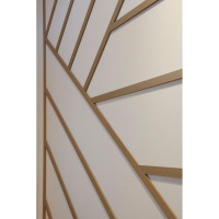 Молдинг NMC WALLSTYL (2000х38х10 мм; белый) WD5