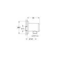 Подключение для душевого шланга GROHE Relexa 28626000