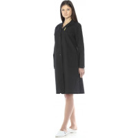 Женский халат СОЮЗСПЕЦОДЕЖДА черный, р. 44-46, рост 158-164 2200000094193