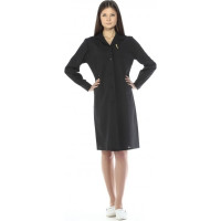 Женский халат СОЮЗСПЕЦОДЕЖДА черный, р. 44-46, рост 158-164 2200000094193