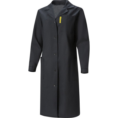 Женский халат СОЮЗСПЕЦОДЕЖДА черный, р. 44-46, рост 158-164 2200000094193