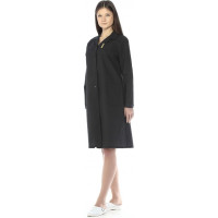 Женский халат СОЮЗСПЕЦОДЕЖДА черный, р. 48-50, рост 170-176 2200000094223