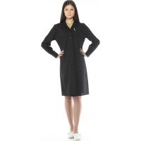 Женский халат СОЮЗСПЕЦОДЕЖДА черный, р. 48-50, рост 170-176 2200000094223