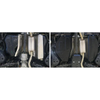 Защита топливного бака Rival для Nissan Qashqai II Россия 4WD V - 2.0 2015-2019/Nissa 111.4149.1
