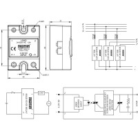 Твердотельное реле Emas SSRP1DA012