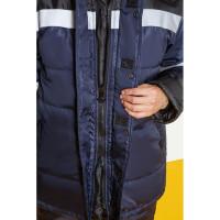 Куртка СОЮЗСПЕЦОДЕЖДА VeyGar с СВП, темно-синяя/черная, р. 44-46, рост 170-176 2200000066640