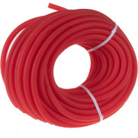 Гофра под 16 мм РОСТерм красная Corpipe16r