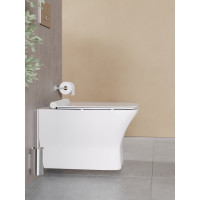 Подвесной унитаз Agger безободковый санфарфор, скрытая система монтажа AT02100