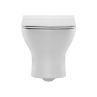 Подвесной унитаз Agger безободковый санфарфор, скрытая система монтажа AT02100