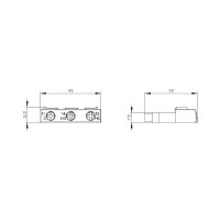 Фронтальный блок-контакт для автоматического выключателя Siemens 3RV2 3RV29011D