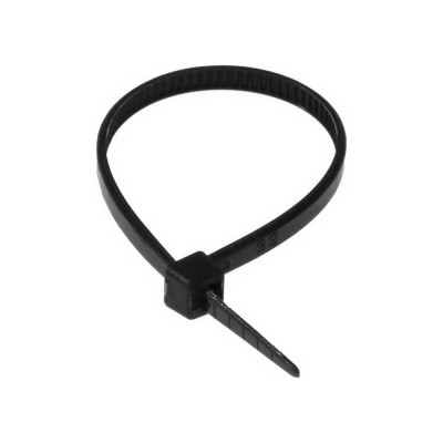 Кабельные стяжки RUICHI 2.5х150, black, 100 шт. 77377