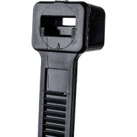 Кабельные стяжки RUICHI 9х1020, black, 100 шт. 113418