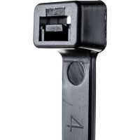 Кабельные стяжки RUICHI 9х1020, black, 100 шт. 113418