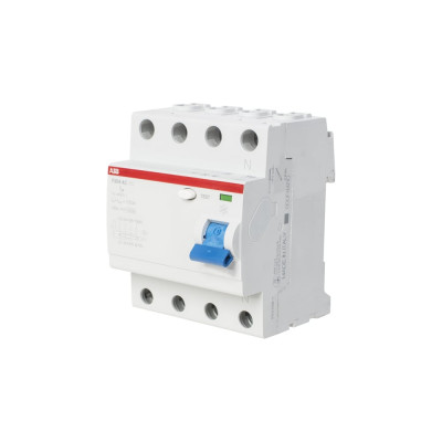 Выключатель дифференциального тока ABB F204 АС, УЗО, 4п, 40А, 300мА 2CSF204001R3400