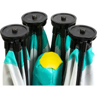 Зимняя палатка Premier Fishing Куб 1.5х1.5 м, бирюзовая/серая PR-ISC-150BG 00000186987