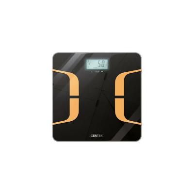 Напольные весы Centek SMART Фитнес индекс массы тела, LCD 65x28, размер 26х26см CT-2431