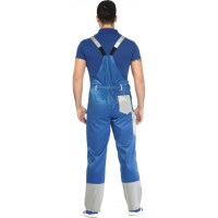 Полукомбинезон СОЮЗСПЕЦОДЕЖДА Мастер василек/светло-серый, р. 52-54, рост 170-176 2200000090331