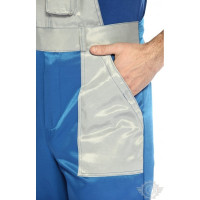 Полукомбинезон СОЮЗСПЕЦОДЕЖДА Мастер василек/светло-серый, р. 52-54, рост 170-176 2200000090331