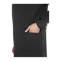 Мужской черный халат СОЮЗСПЕЦОДЕЖДА р. 52-54/рост 182-188 2200000094575