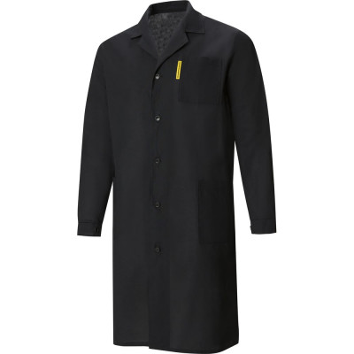 Мужской черный халат СОЮЗСПЕЦОДЕЖДА р. 48-50/рост 170-176 2200000094544