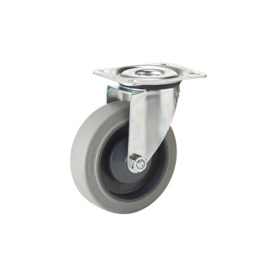 Поворотная колесная опора с площадкой COLSON 3302-PF-100