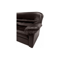 Диван Мягкий офис с механизмом двухместный коричневый МО203КОР_MH