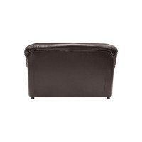 Диван Мягкий офис с механизмом двухместный коричневый МО203КОР_MH