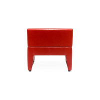 Диван Мягкий офис Ритм одноместный красный РТ102КР