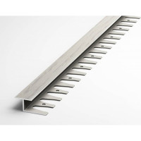 Порог прямой алюминиевый ЛУКА (29 мм, 2,7 м, декоративный, Дуб арктик) УТ000040192