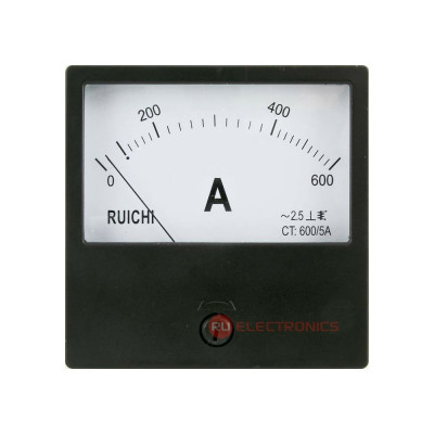 Аналоговый амперметр переменного тока Ruichi Ц42300, 600А/5, 50Гц 76400