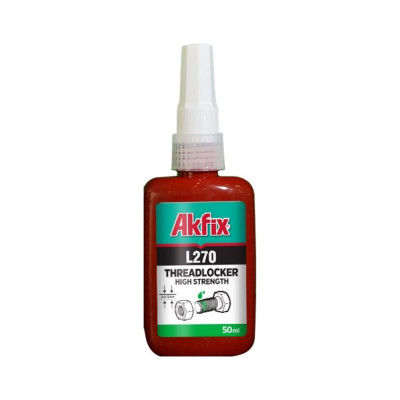 Анаэробный фиксатор резьбы высокой прочности Akfix L270 50 мл L270_01