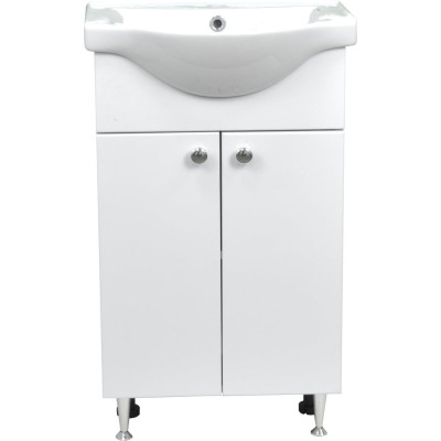 Комплект Loranto: Тумба Моника New 50 500х820х370, с раковиной Basic 50 Турция CS00071364