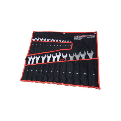 Набор ключей комбинированных BAUM 25 предметов, 6мм - 28мм, 30мм, 32мм 30-25M