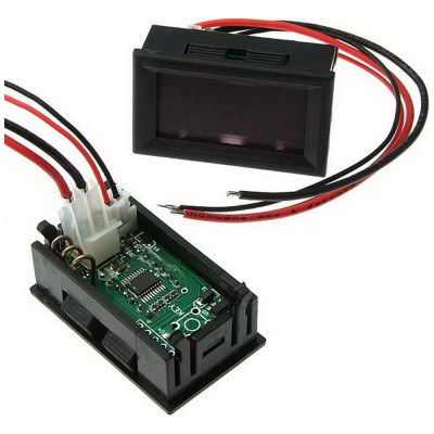 Цифровой однофазный амперметр RUICHI 0-3.0000ADC 98516