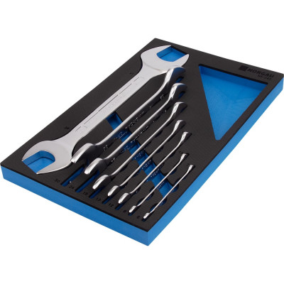 Набор рожковых гаечных ключей NORGAU тип N6-080 8 шт. 060107808