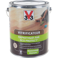 Полиуретановый акриловый паркетный лак V33 ECO PROTECT матовый 107856