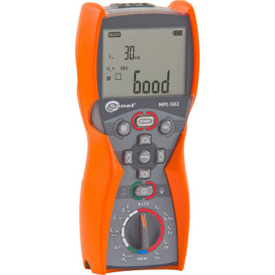 Измеритель параметров электробезопасности электроустановок SONEL MPI-502 WMGBMPI502