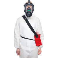 Сумка для противогаза ДОТ МАГ красная 102-142-0001