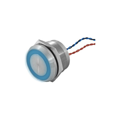 Кнопка пьезо RUICHI RPS25ZE/B on-off 114236
