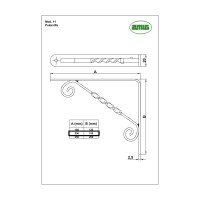 Кронштейн Amig черный 11-200x150